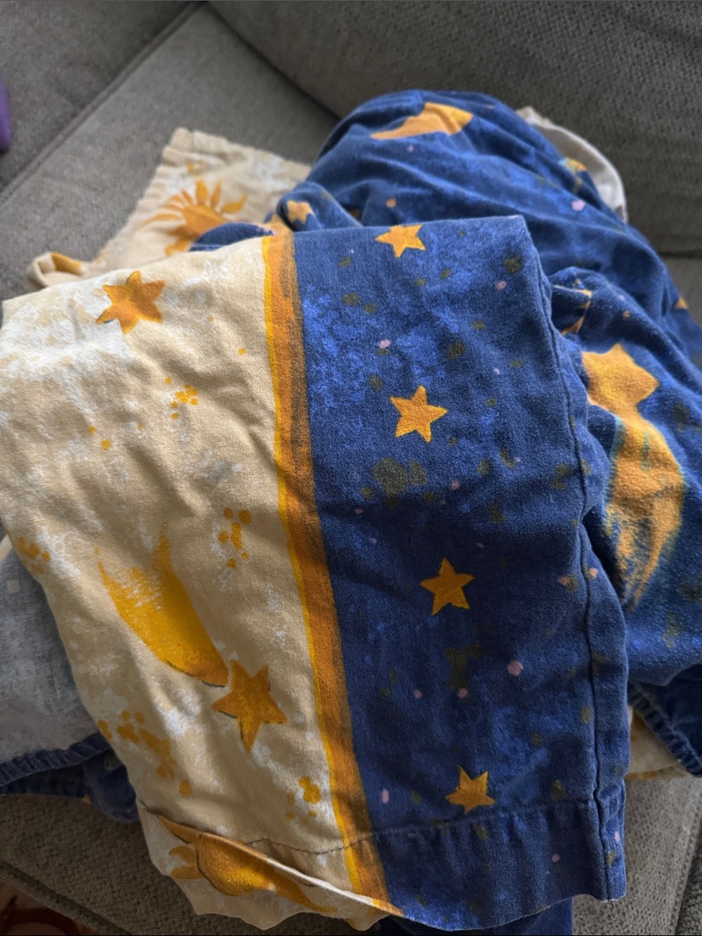 Vintage Home Collection Celestial Star & Moon bedsheet set